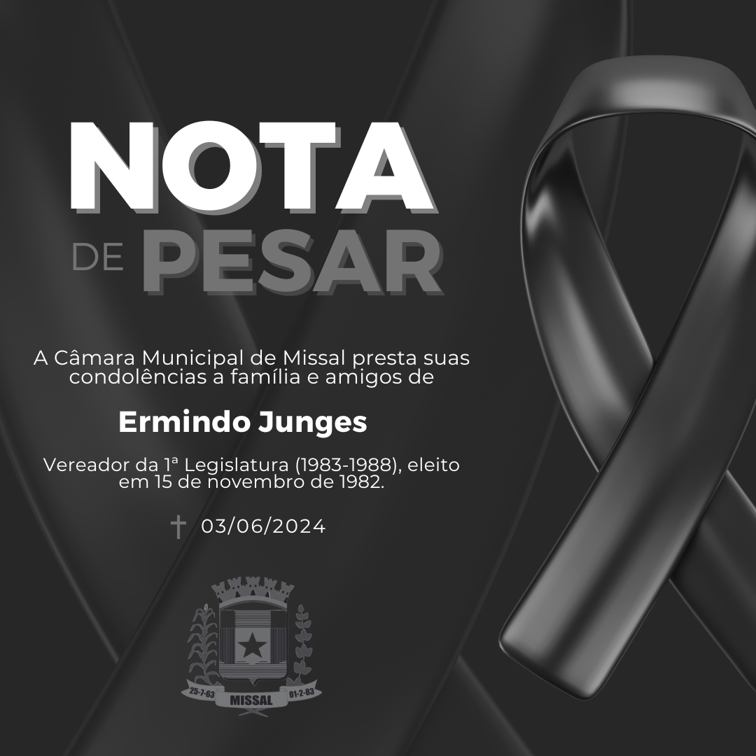 NOTA DE PESAR